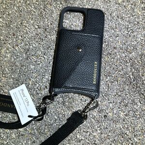 iPhone 13 Pro Bandolier phone case with strap